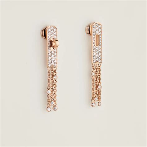 hermes kelly earring|hermes 18k gold bracelet.